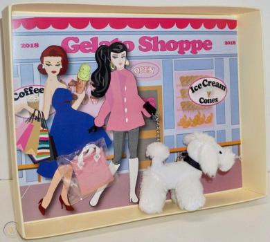 Mattel - Barbie - On the Avenue with Barbie - Gelato Shoppe - аксессуар (National Barbie Doll Convention)